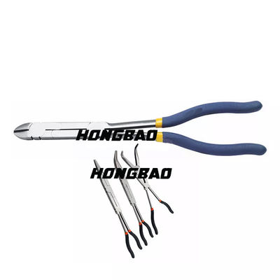 Double X Long Reach Pliers Cutter Joint Klip Pemotongan Diagonal 13&quot;