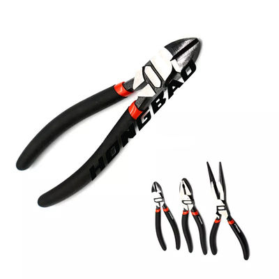 4 &quot;6&quot; 8 Inch Tang Pemotong Diagonal Tang Pemotong Sisi Kepala Khusus Bersama 60 Baja Cr-V