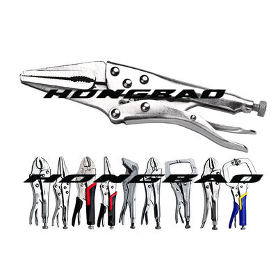 6 6.5 9'' Vise Grip Locking Pliers Lurus Jaw CD Clamp Press Long