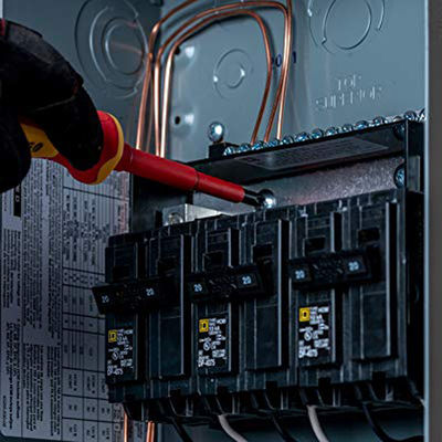 7 12 13 Buah 1000V PH PZ Vde Obeng Set Dengan Case Slim Electrician Insulated Lurus Slotted