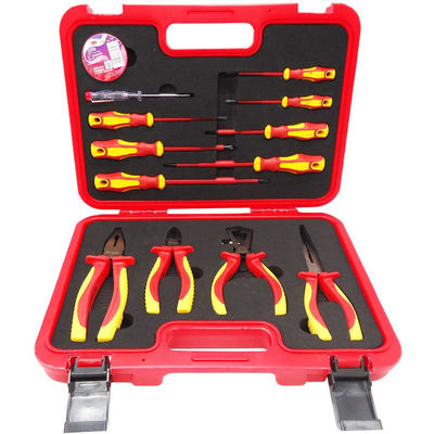 Hobo VDE Tool Set Insulated Voltage Tester Sticker Tape Obeng Listrik 12 PCS Pack