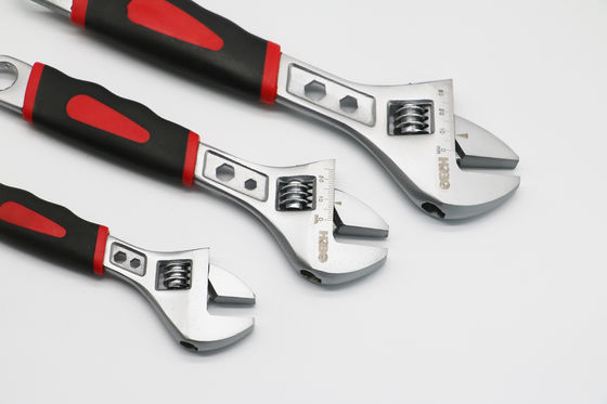 Auto Adjustable Universal Wrench Set Spanner Ratchet Non-Slip Ujung Ganda