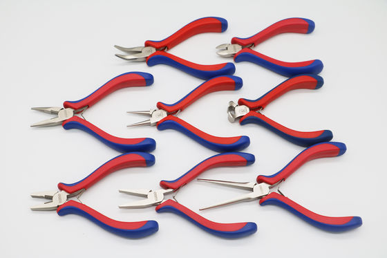 4.5 Inci Side Cutting Jewelry Plier Set Tool Kit Set Mini Combination