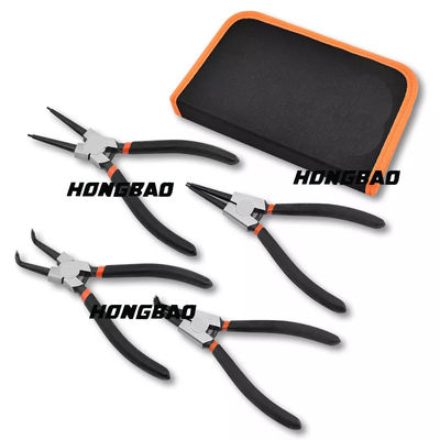 Internal Dan Eksternal Snap Ring Tang Circlip Tang Penahan 7 Inch 4PCS 5pc