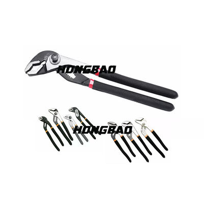 8 Tang Pompa Sambungan Kotak 9.5&quot; Atau Kunci Saluran Kotak Kunci Otomatis Bersama Tindakan Cepat Tipe D4