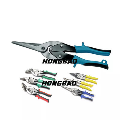 9 &quot;10&quot; Aviation Tin Snips Set 250mm 3-Piece Aviation Shears Shear Short Head Cutter