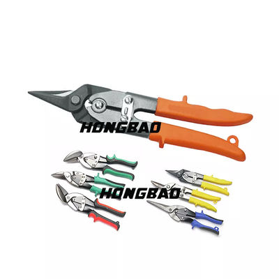9 &quot;10&quot; Aviation Tin Snips Set 250mm 3-Piece Aviation Shears Shear Short Head Cutter