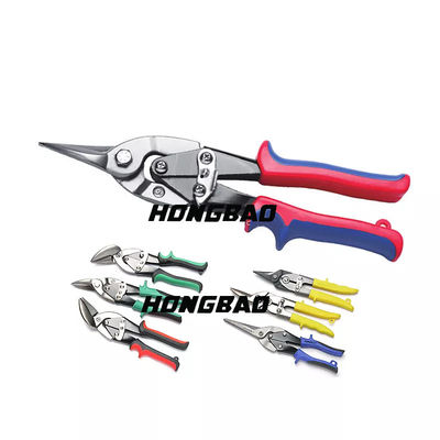 Tangan Kiri Listrik Heavy Duty Aviation Snips Yellow 9 10&quot;
