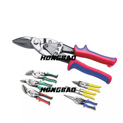 Tangan Kiri Listrik Heavy Duty Aviation Snips Yellow 9 10&quot;