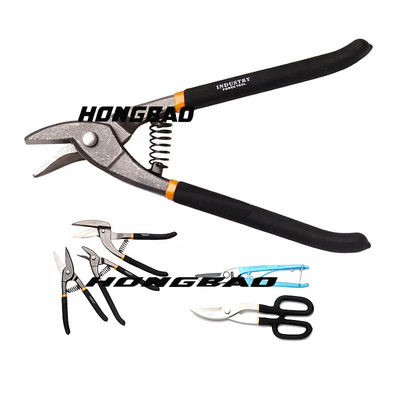 Long Cut Aviation Snips 3 Piece Set 9 &quot;Tang Pemotong Kabel Tugas Berat Tembaga