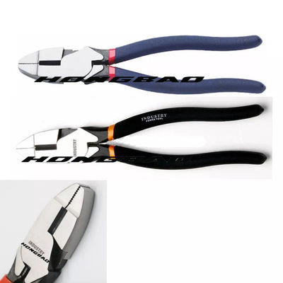 7&quot; 8&quot; 9&quot; Tang Potong Samping Kombinasi 60CRV Steel Linesman Drop Forged