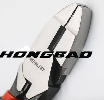 7&quot; 8&quot; 9&quot; Tang Potong Samping Kombinasi 60CRV Steel Linesman Drop Forged