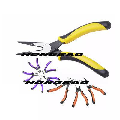 Pemotong Sisi Diagonal Terisolasi 160mm 250mm 6 In 8 "Pegangan Bengkok