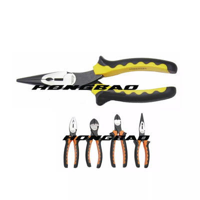 Tang Pemotong Diagonal Terisolasi Mini 7 In 6 &quot;8&quot; 200mm Jenis Sambungan Yang Menonjol