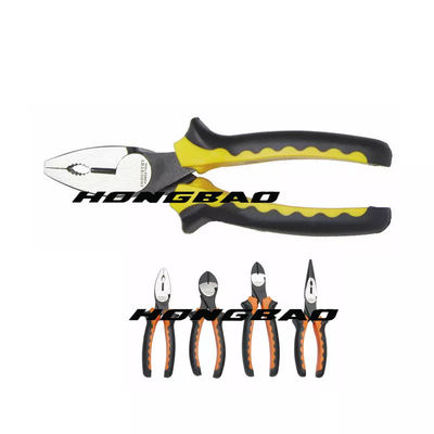 Tang Pemotong Diagonal Terisolasi Mini 7 In 6 &quot;8&quot; 200mm Jenis Sambungan Yang Menonjol