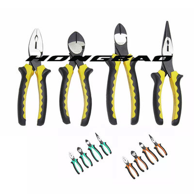 Tang Pemotong Diagonal Terisolasi Mini 7 In 6 &quot;8&quot; 200mm Jenis Sambungan Yang Menonjol