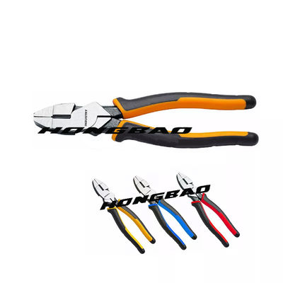 8 &quot;10 Inch Heavy Duty Diagonal Cutting Pliers Hand Tool Fat Big Head S Type Bent Body