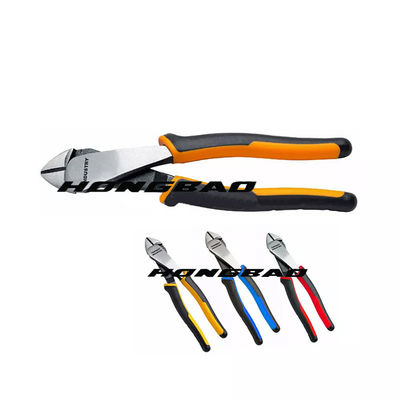 8 &quot;10 Inch Heavy Duty Diagonal Cutting Pliers Hand Tool Fat Big Head S Type Bent Body