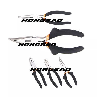 6 &quot;7.5&quot; 8 &quot;Tang Pemotong Diagonal Terisolasi Tipe AS Bahu Tinggi 45 # Baja Karbon