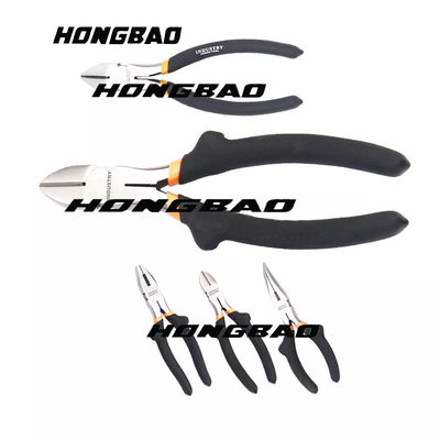 6 &quot;7.5&quot; 8 &quot;Tang Pemotong Diagonal Terisolasi Tipe AS Bahu Tinggi 45 # Baja Karbon