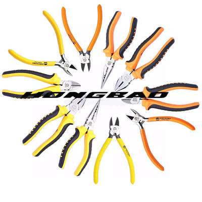 45 # Baja Karbon Pegangan Dicelupkan 6 &quot;8&quot; Tinggi Tidak Standar Bahu American Type Bent Nose Tang Kombinasi Diagonal