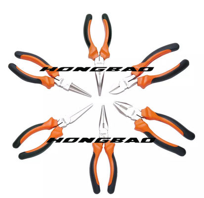 USA Wire Cutting Insulated Combination Plier Joint Carbon Steel Dipped Handle 6&quot; 7&quot; 8&quot;