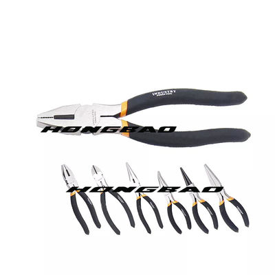 USA Wire Cutting Insulated Combination Plier Joint Carbon Steel Dipped Handle 6&quot; 7&quot; 8&quot;