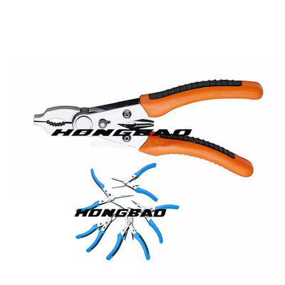 Tang Pemotong Diagonal Panjang 7&quot; 8&quot; 6&quot; Pertukaran Kepala Ganda Berputar Berubah 2 In 1