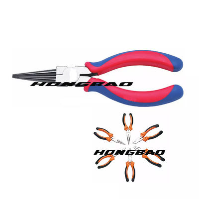 Plier Kombinasi Terisolasi Standar Kecil Yellow Drop Forged Ergonomi Soft Grip 6&quot; 7&quot; 8&quot;