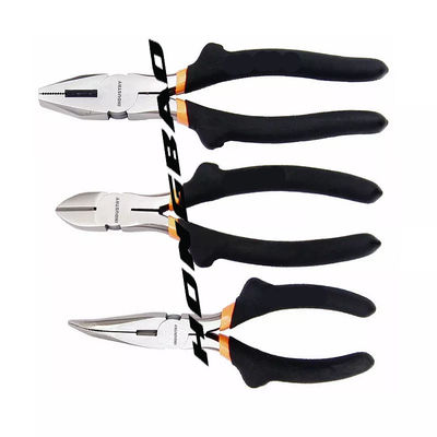 45 # Baja Karbon Pegangan Dicelupkan 6 &quot;8&quot; Tinggi Tidak Standar Bahu American Type Bent Nose Tang Kombinasi Diagonal
