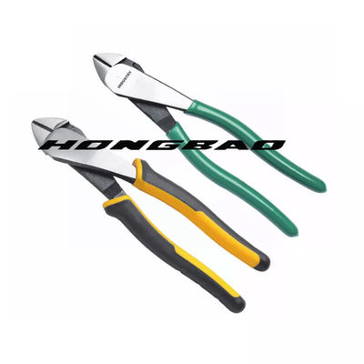 8 &quot;10 Inch Heavy Duty Diagonal Cutting Pliers Hand Tool Fat Big Head S Type Bent Body