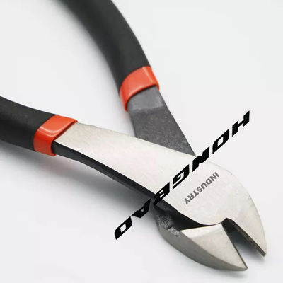 Side Cutting Tang Diagonal 1000v 180mm 6 "Bent Angle Kepala Tubuh Hidung 8 11" Kepala Ramping