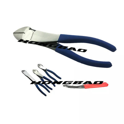 8 &quot;Kepala Besar Gemuk Kabel Tang Pemotong Diagonal Pemotong Sisi Baja Karbon Tinggi CRV HOBO
