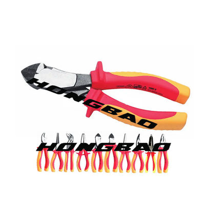 6 &quot;VDE Hand Tools Insulated Long Round Nose Pliers 1000 Volt Insulated Tools