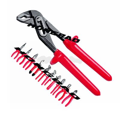 Panas Baru 8 10 12 15 &quot;1000 V Tegangan Terisolasi Lemak Dicelup Pegangan Plastik Pegangan Kunci Inggris 1000V AC ADJ Spanner Wrench
