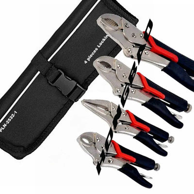 5 7 10 '' 12 Inch Vise Grip Tang Pengunci Rahang Besar Hidung Plastik Karet Pegangan TPR Penjepit Tekan
