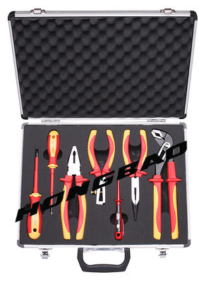 Hobo VDE Tool Set Insulated Voltage Tester Sticker Tape Obeng Listrik 12 PCS Pack