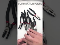 USA Wire Cutting Insulated Combination Plier Joint Carbon Steel Dipped Handle 6